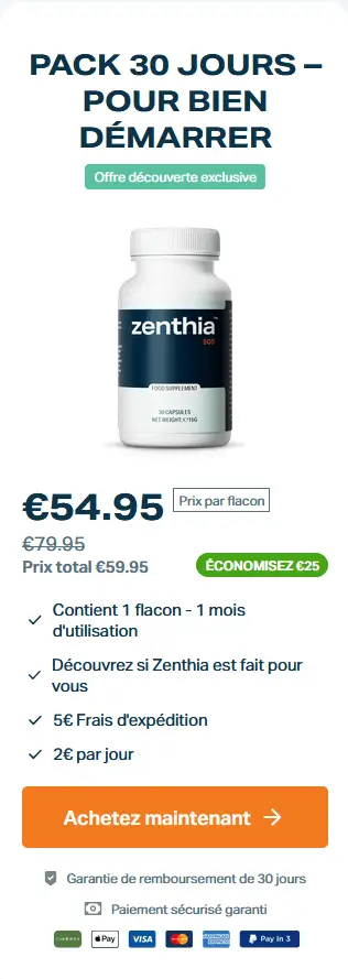 zenthia checkout 1 flacon